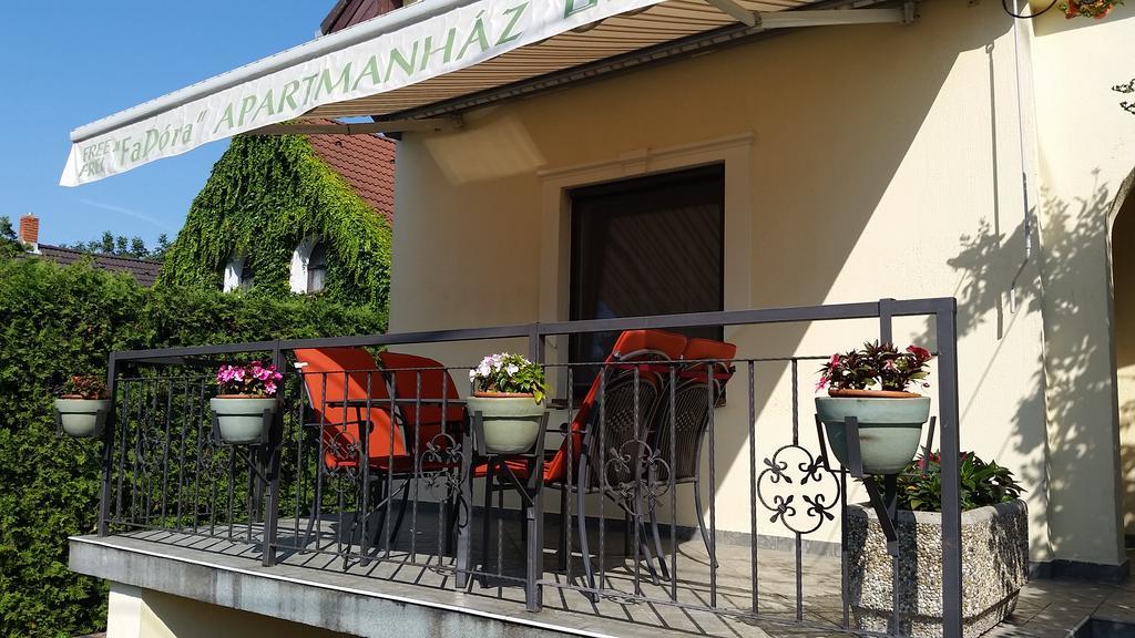 Fadora Apartman Tihany Exterior foto